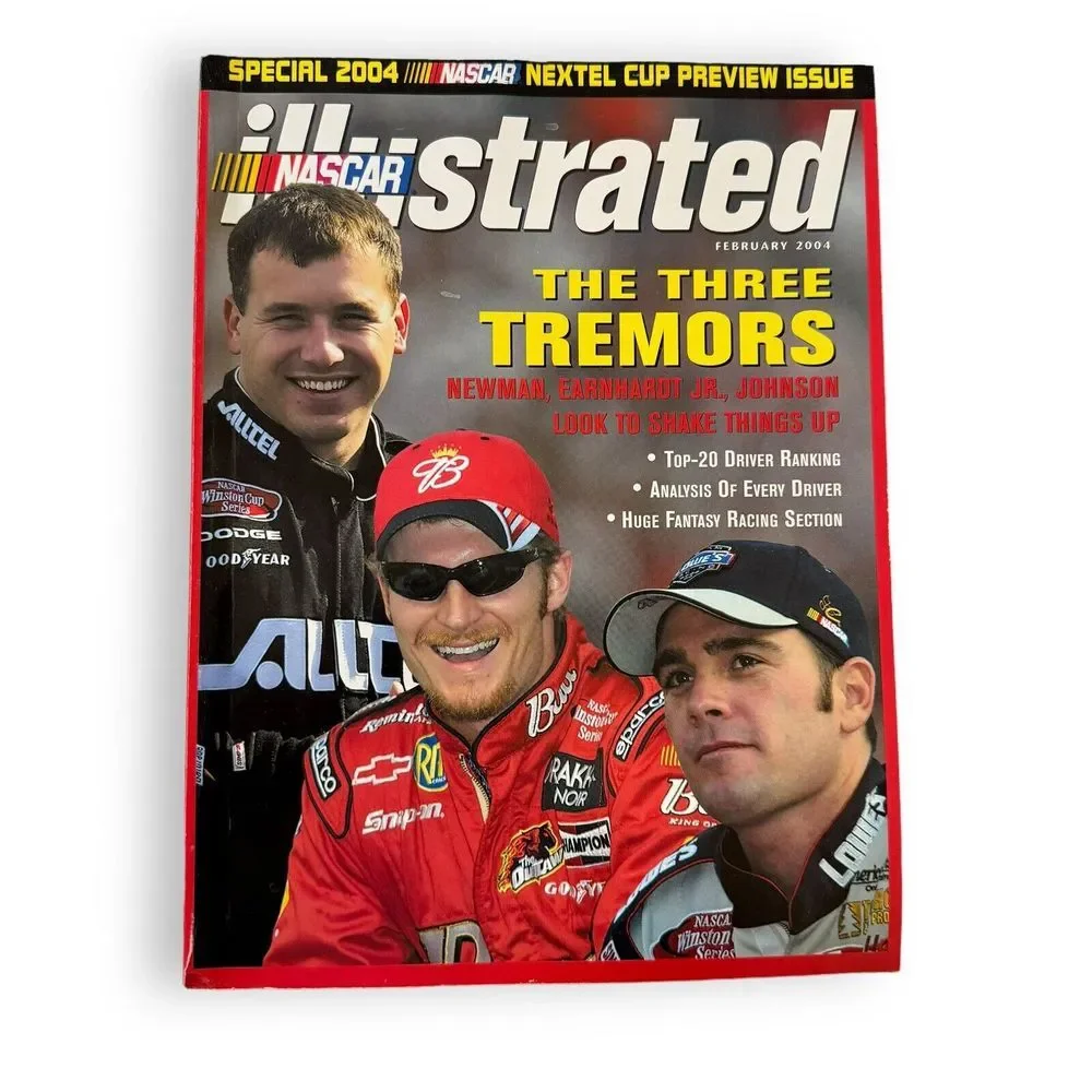 2004 NASCAR Illustrated Full Year Magazine Lot (12), ‎ January-December, Vintage